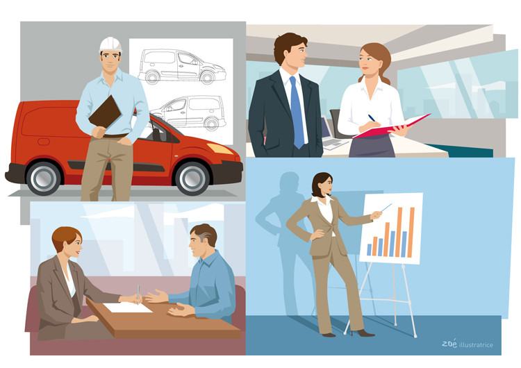 illustration Illustrations Peugeot
