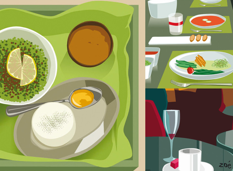 illustration miam