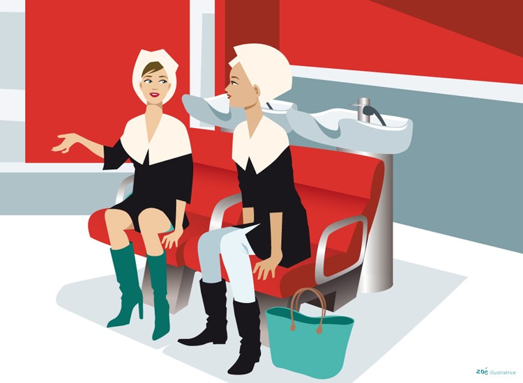 illustration Coiffeur