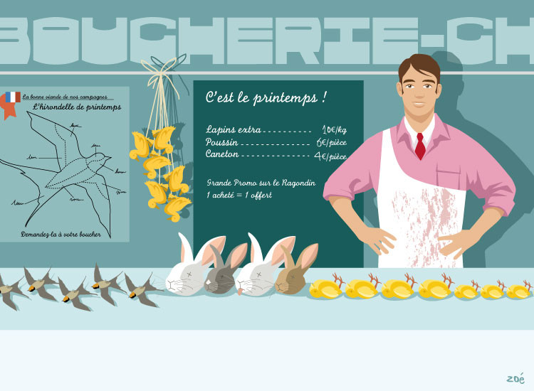 illustration Printemps !