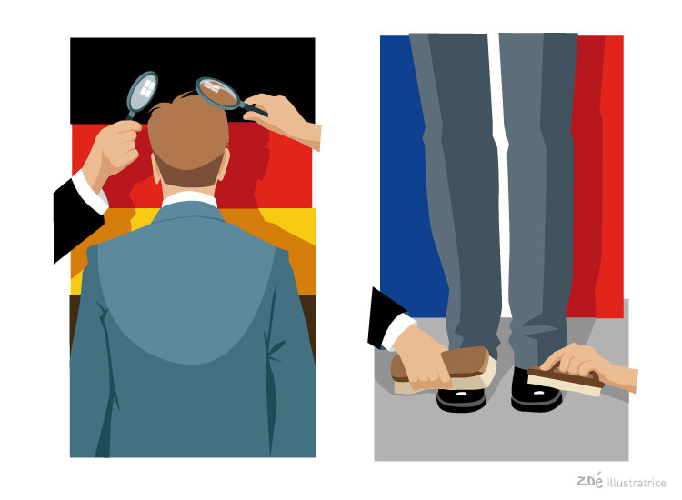 illustration der Spiegel