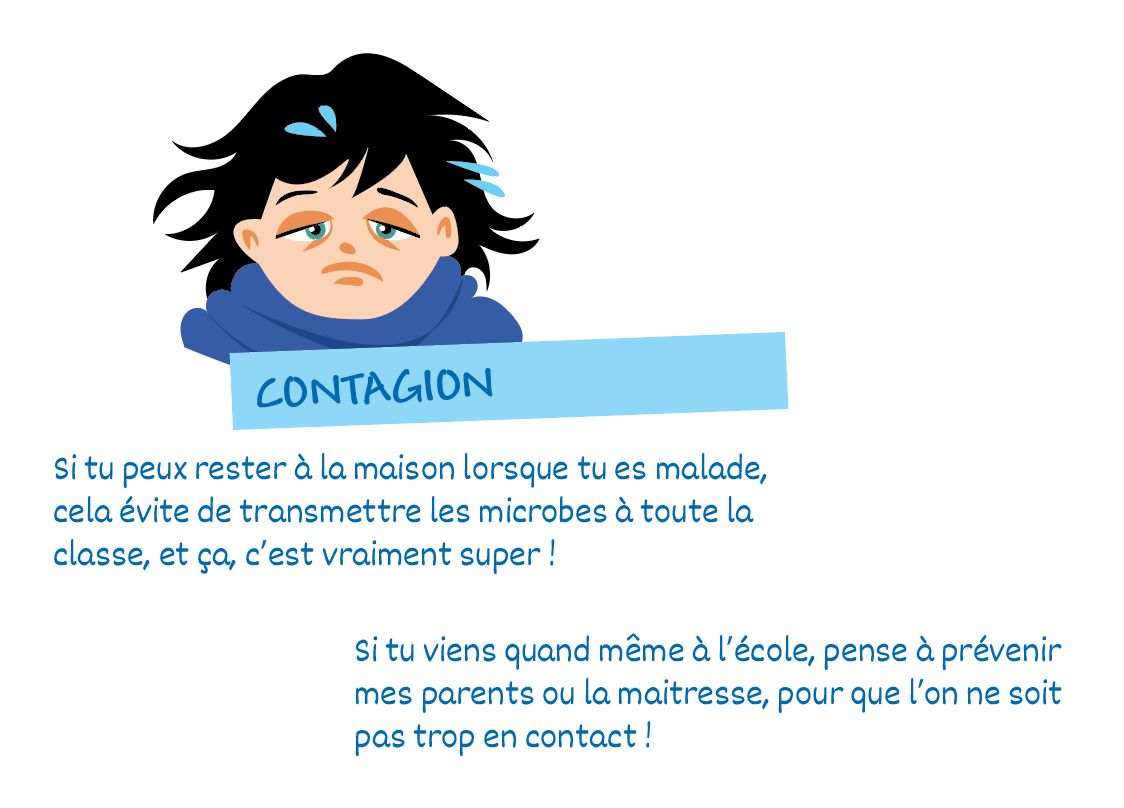 illustration santé contagion