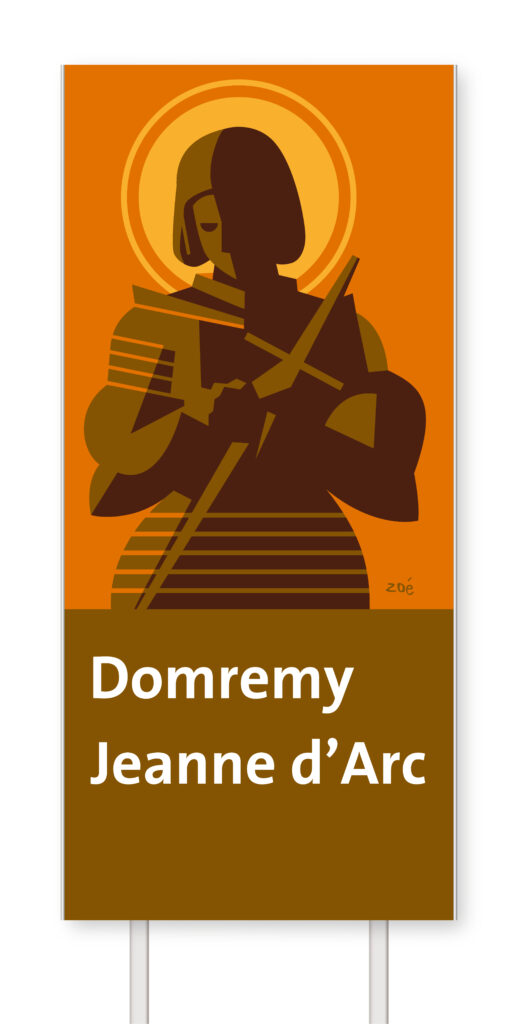 illustration Domremy Jeanne d'Arc