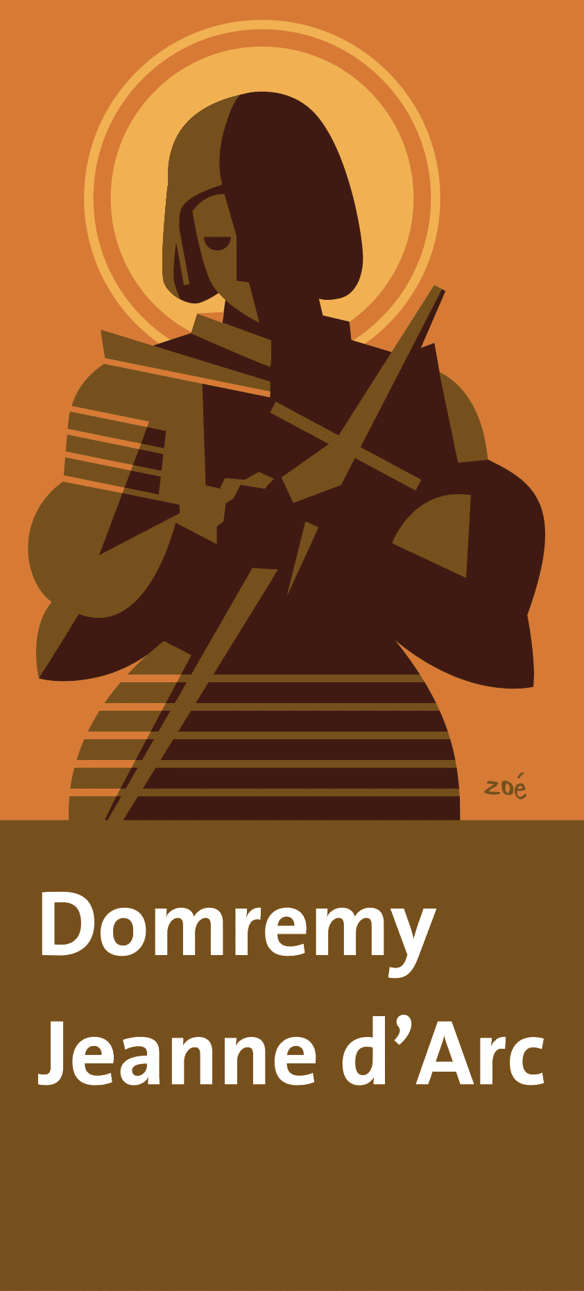 illustration Jeanne d'Arc Domrémy