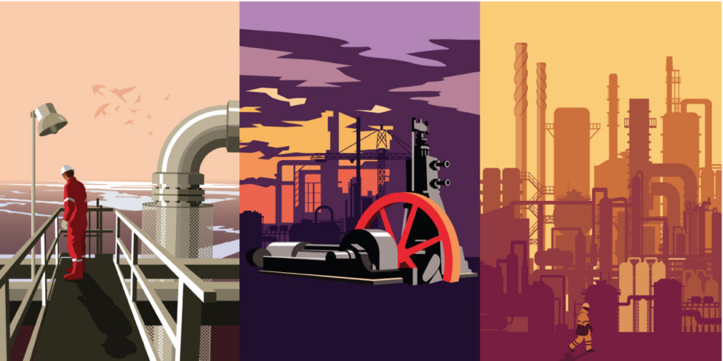 illustration sites industriels