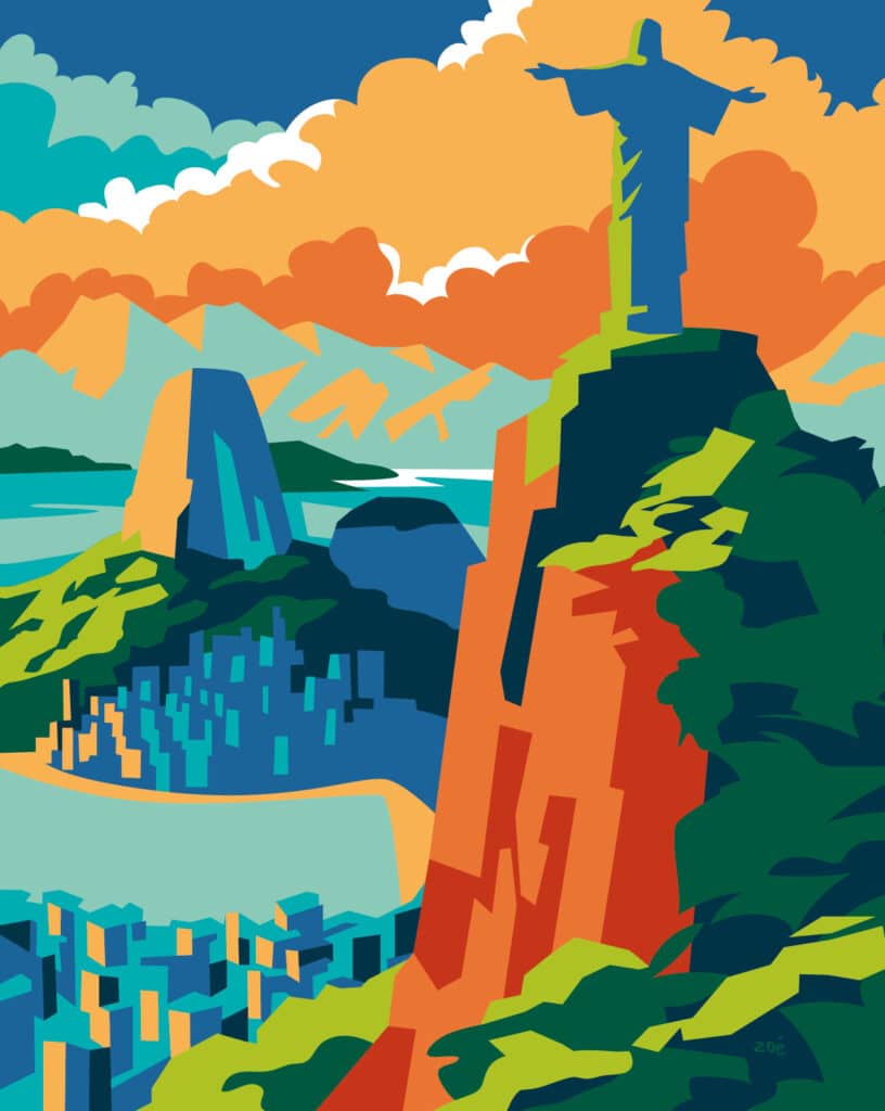 illustration Rio Bresil