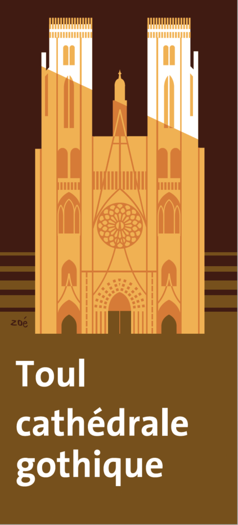illustration cathédrale Toul gothique