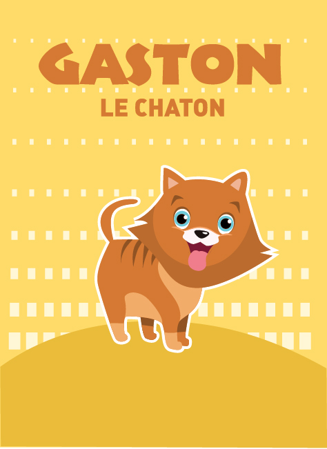 illustration chaton