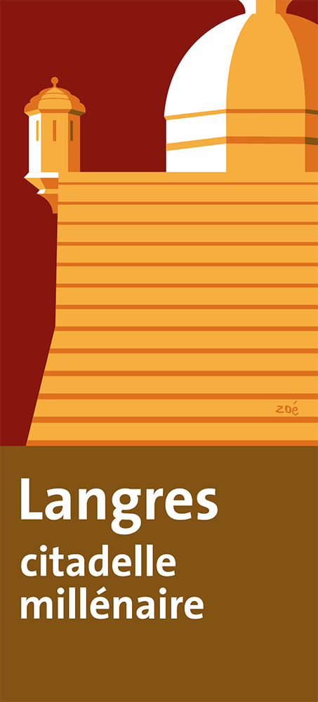 illustration autoroute APRR Langres citadelle