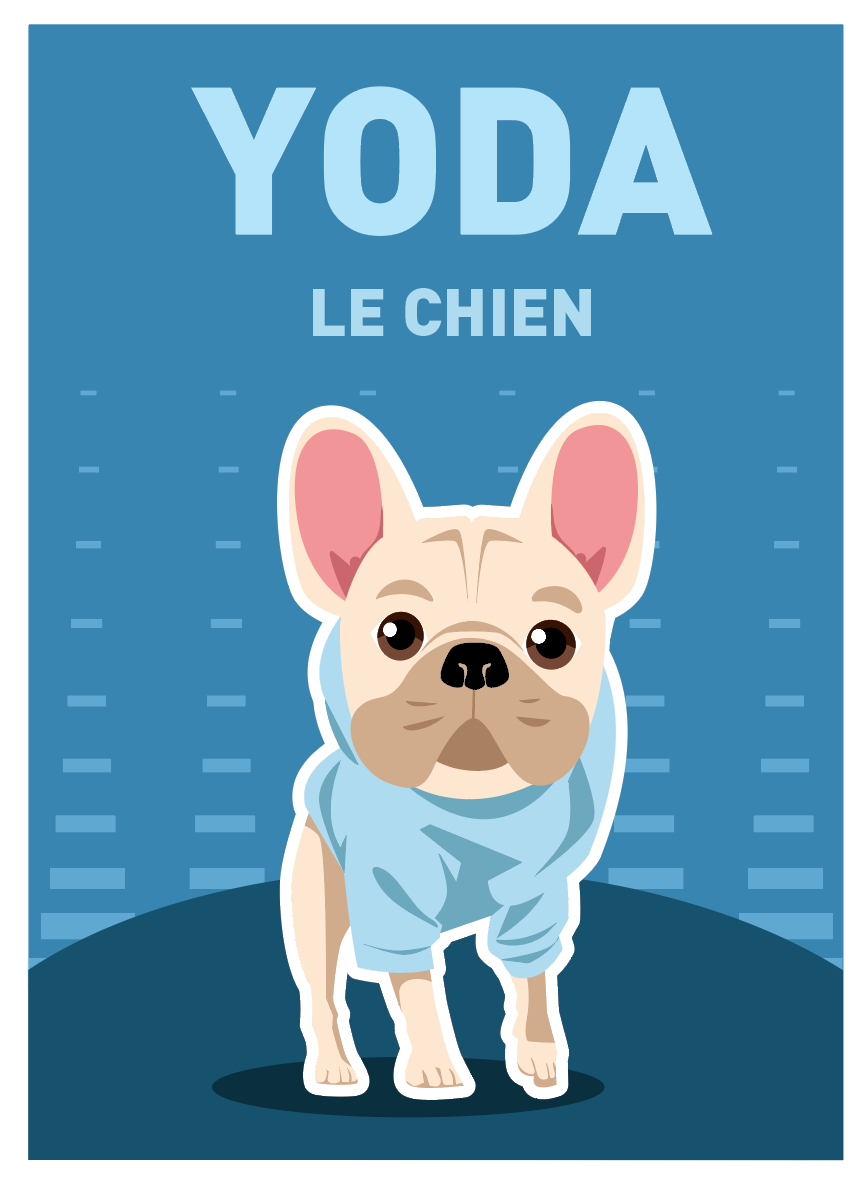 illustration chien