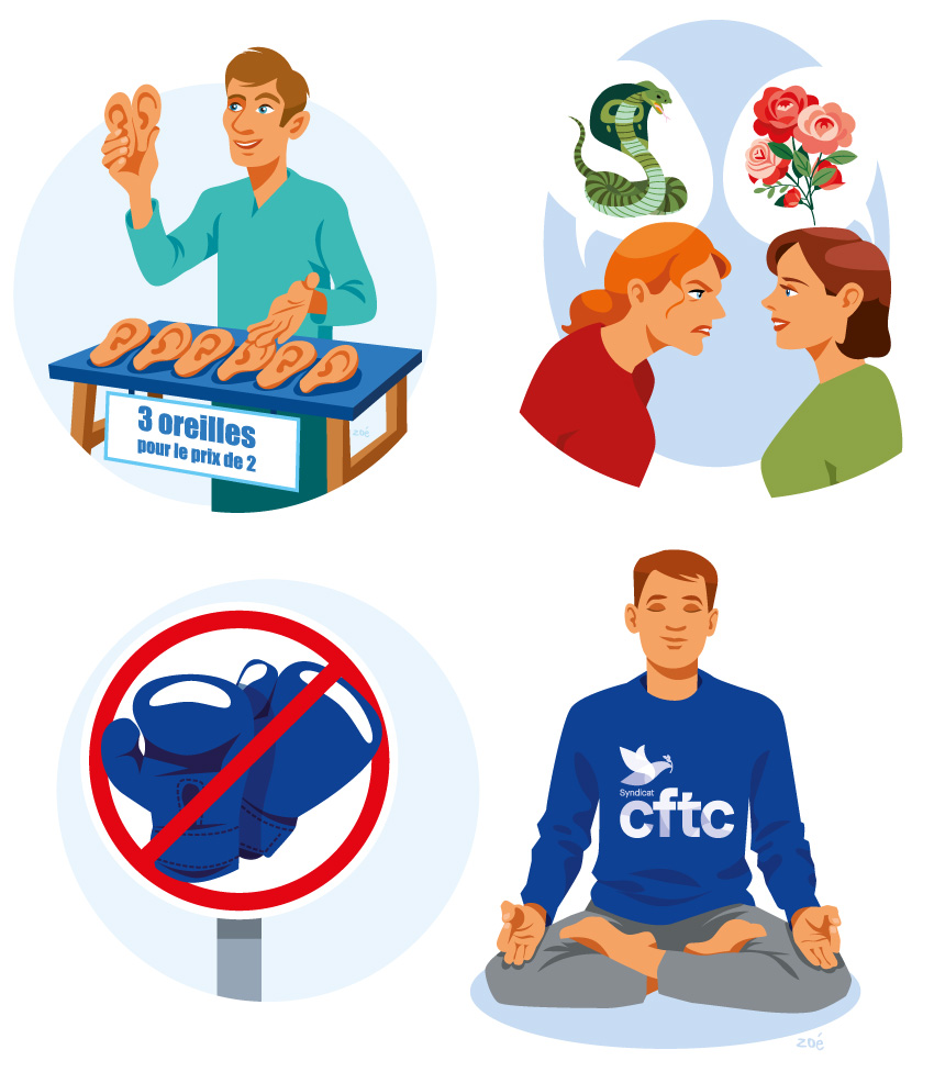 illustration communication non violente