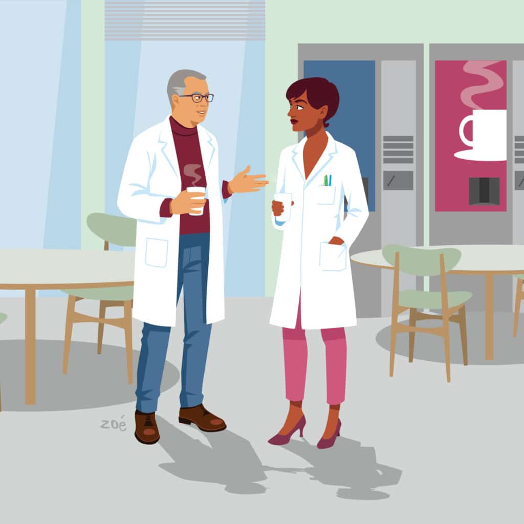 illustration docteur hopital