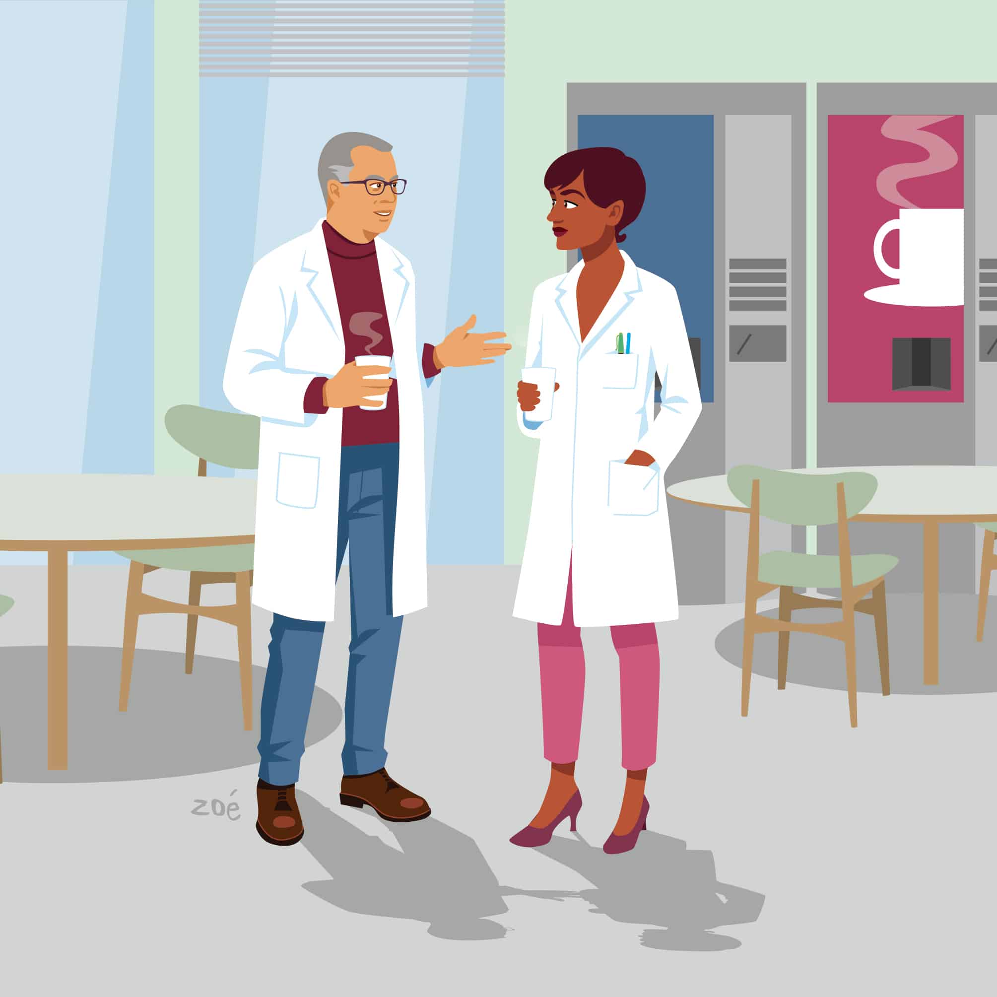 illustration docteur hopital