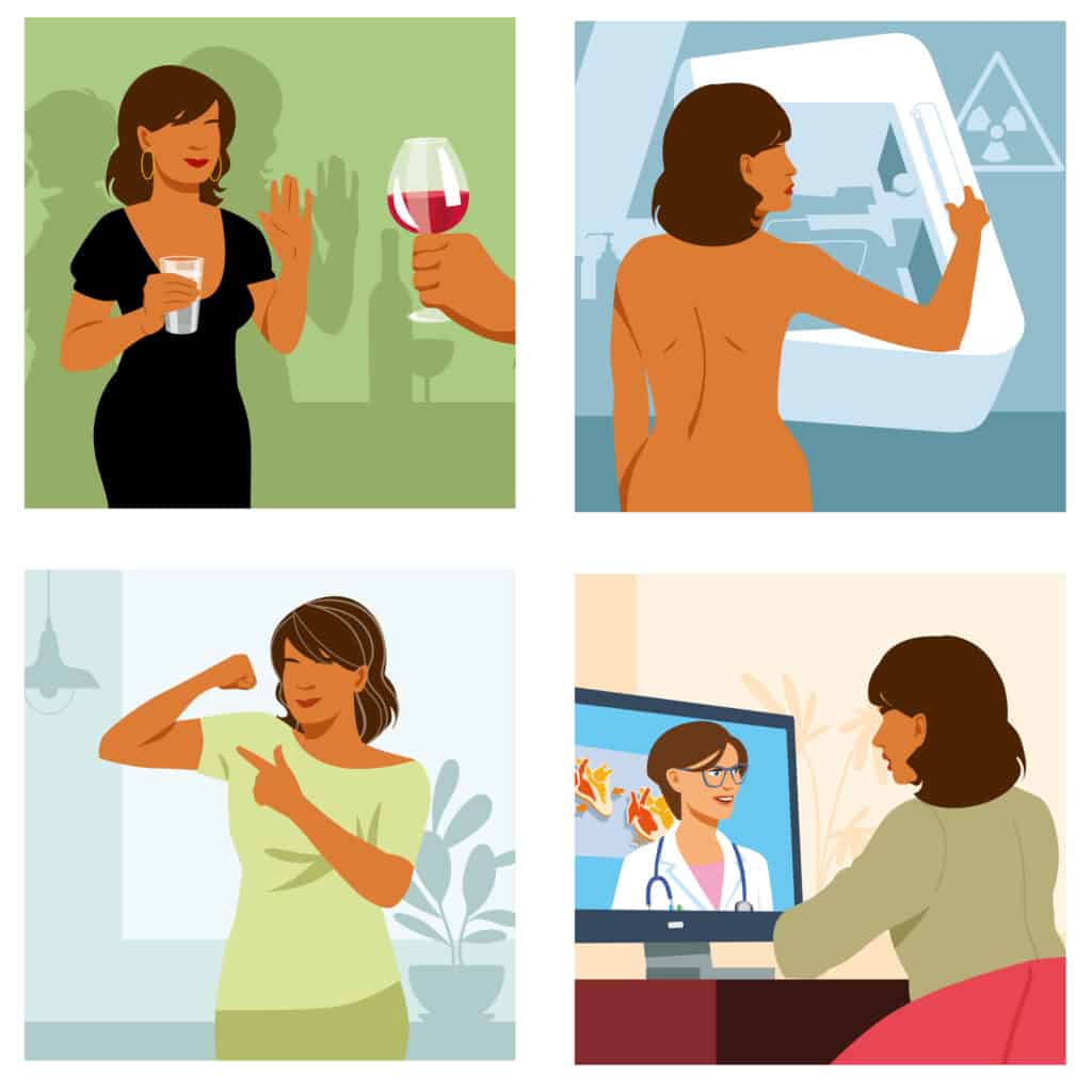 illustration prevention cancer du sein