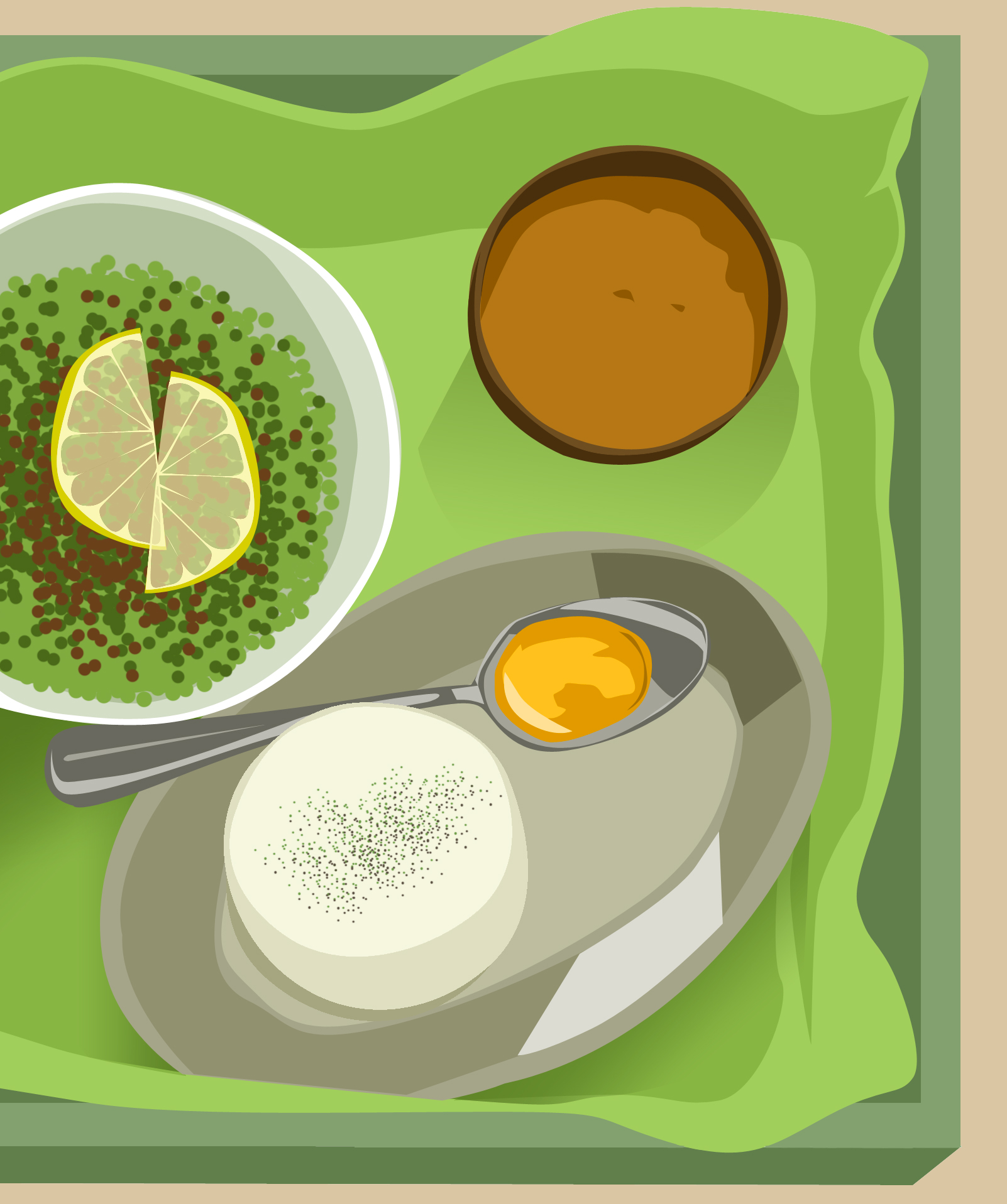 illustration fooding