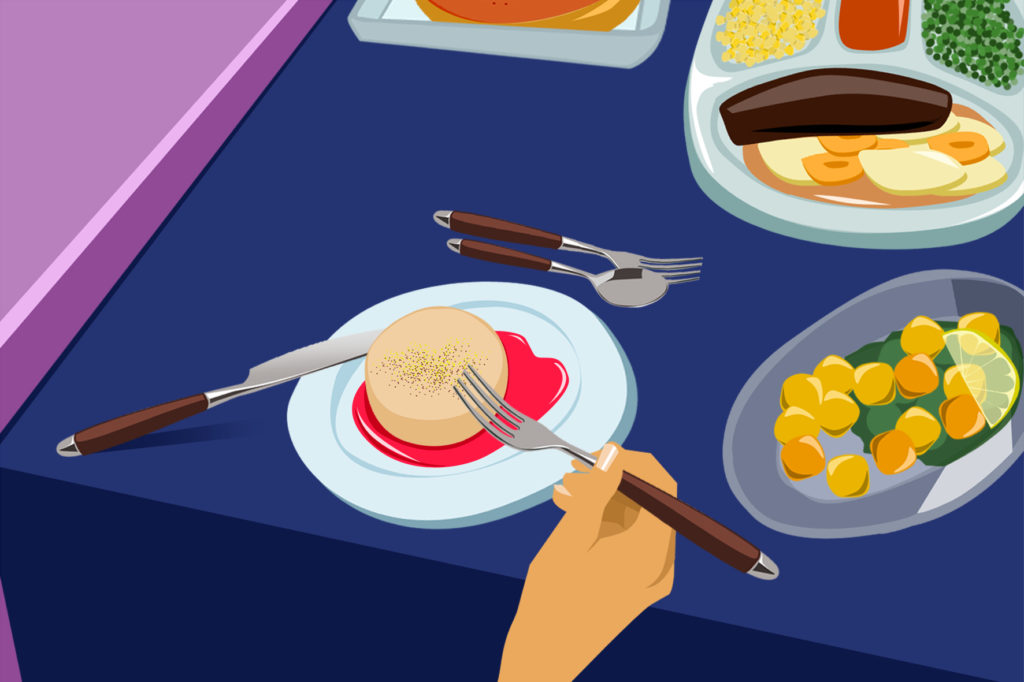 illustration repas