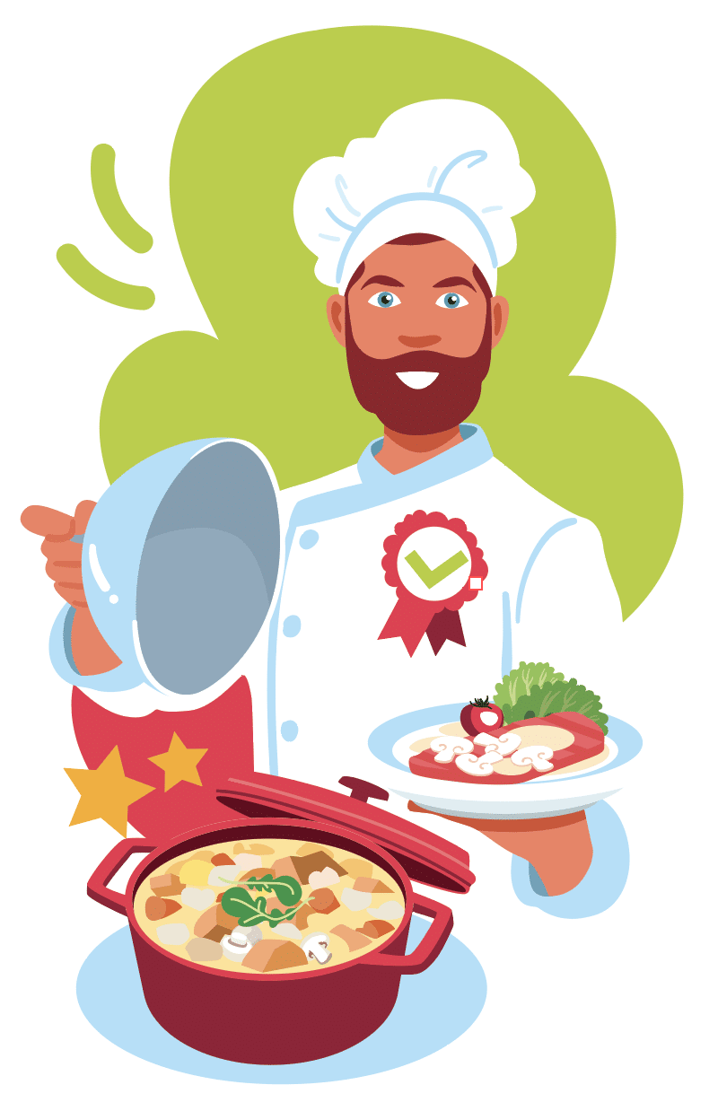 illustration chef