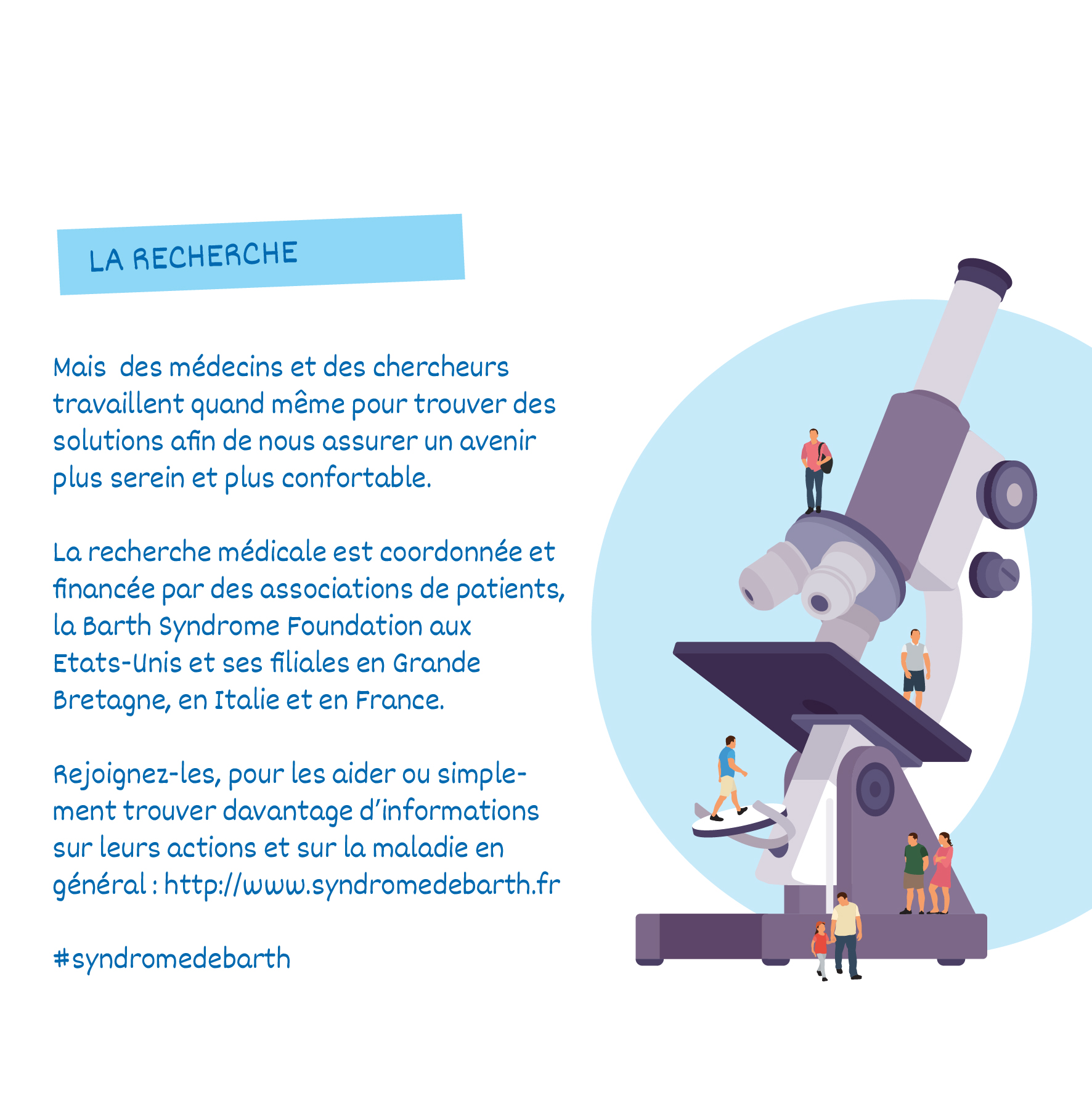 illustration santé microscope