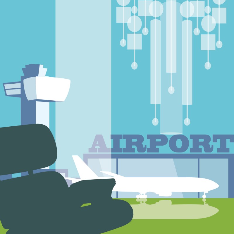 illustration aéroport