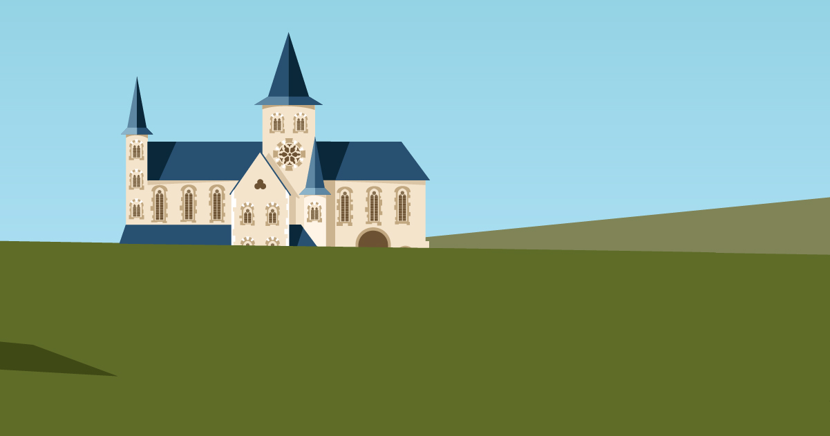 illustration abbaye