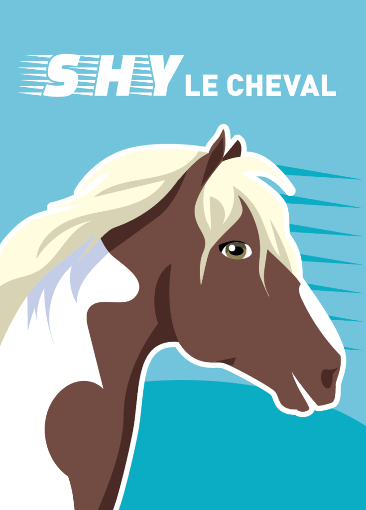 illustration cheval