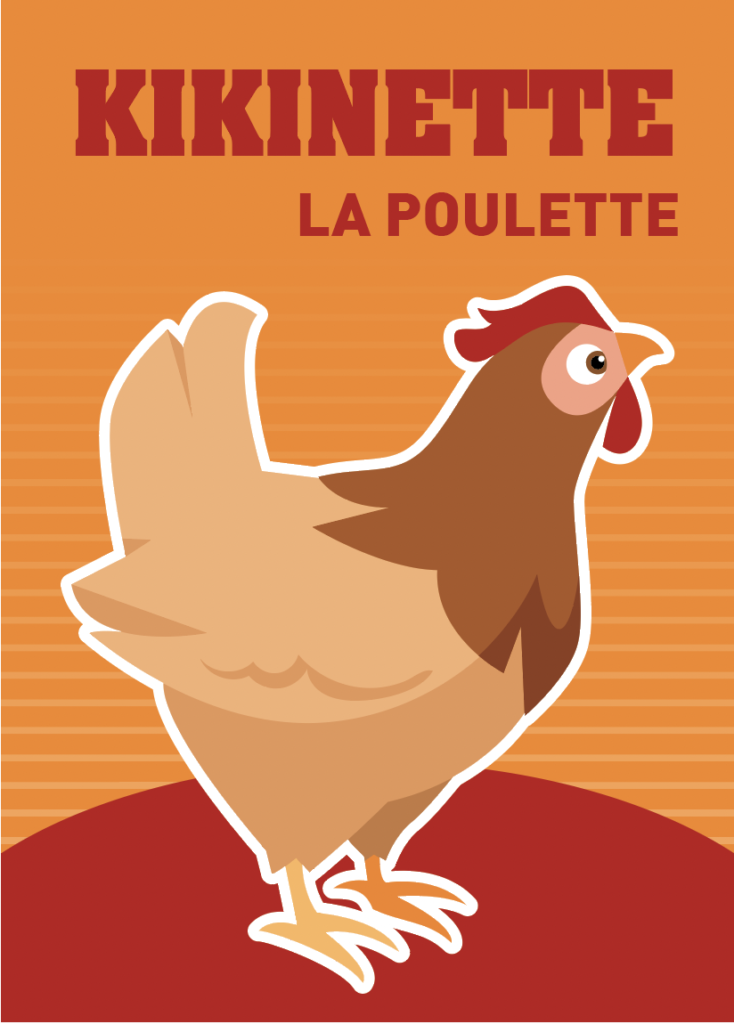 illustration poule