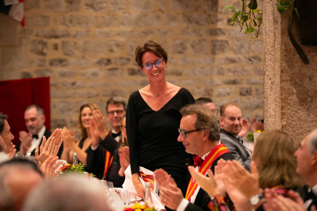 1245e dîner du chapitre au château Clos de Vougeot