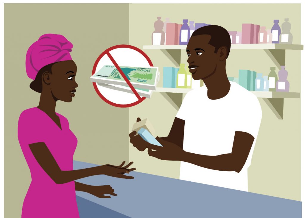 illustration pharmacie afrique