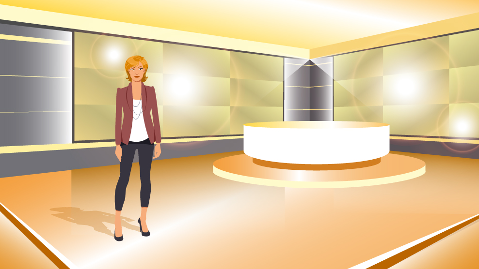 illustration plateau TV